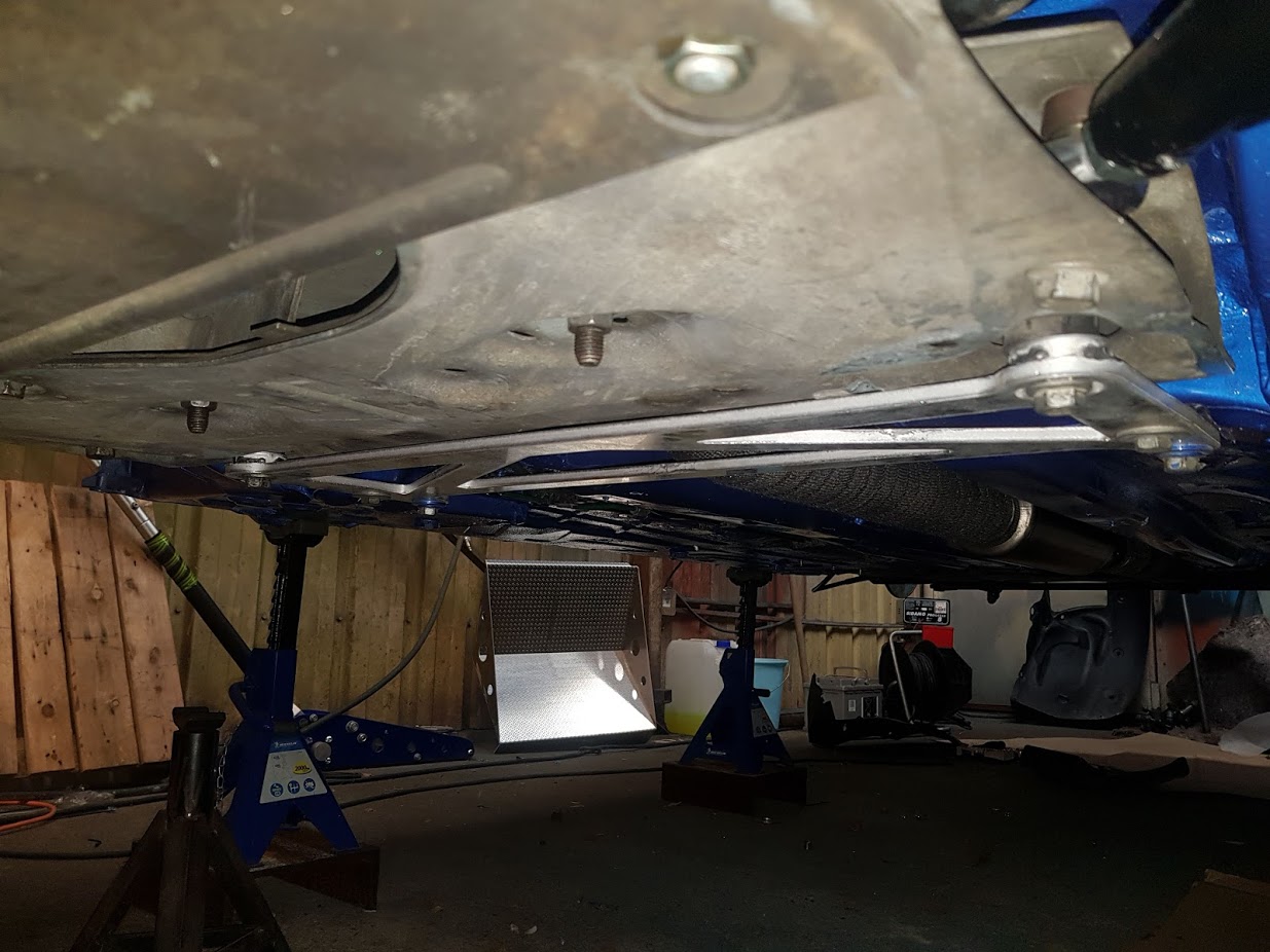 Renfort inférieur AV Mégane 2/3RS aluminium – Image 2