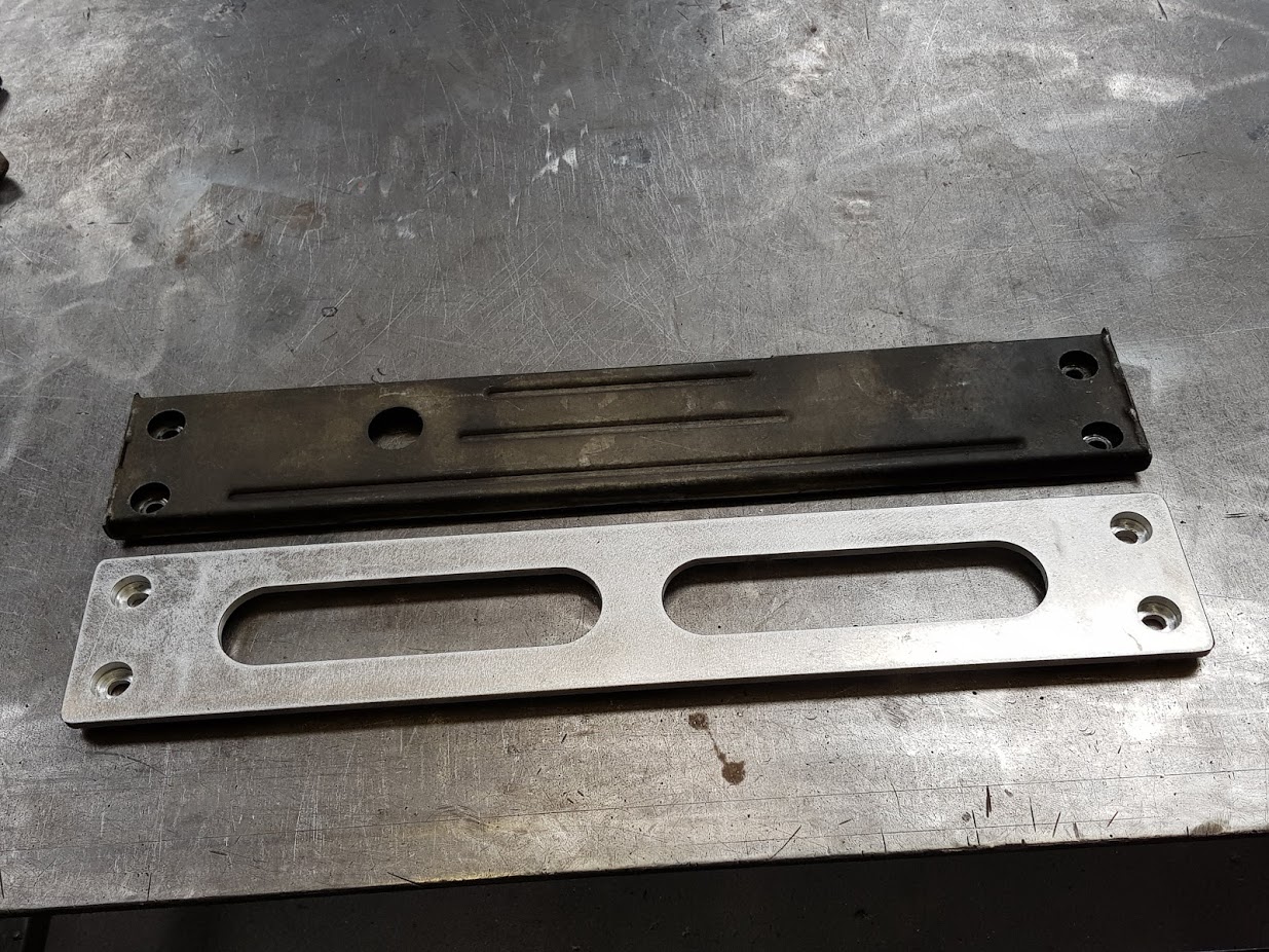 Renfort berceau inférieur Mégane 2RS / Clio 3 aluminium