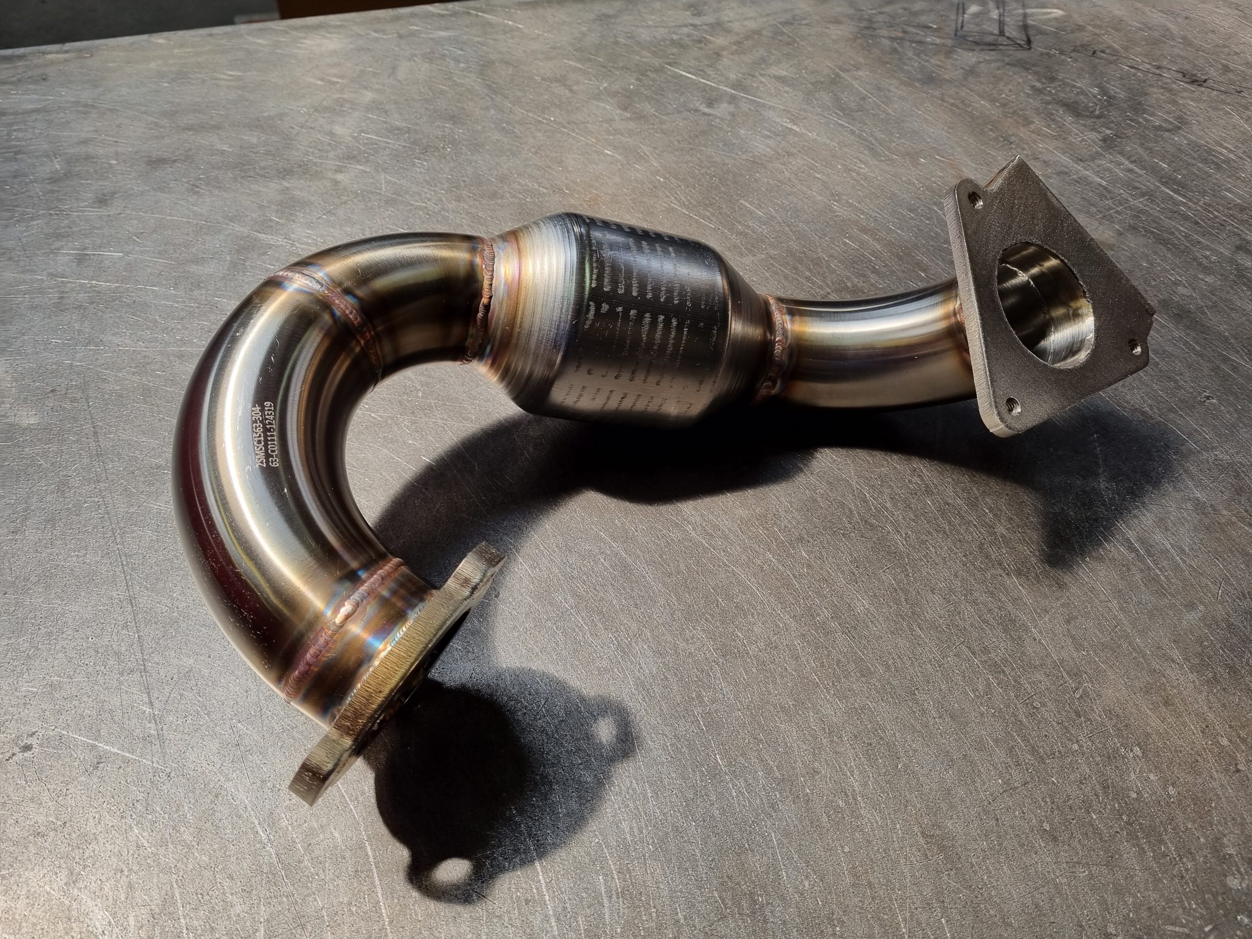 Catalyseur sport 200 Cellules 63.5mm Mégane 2 DCI 175CV – Image 3