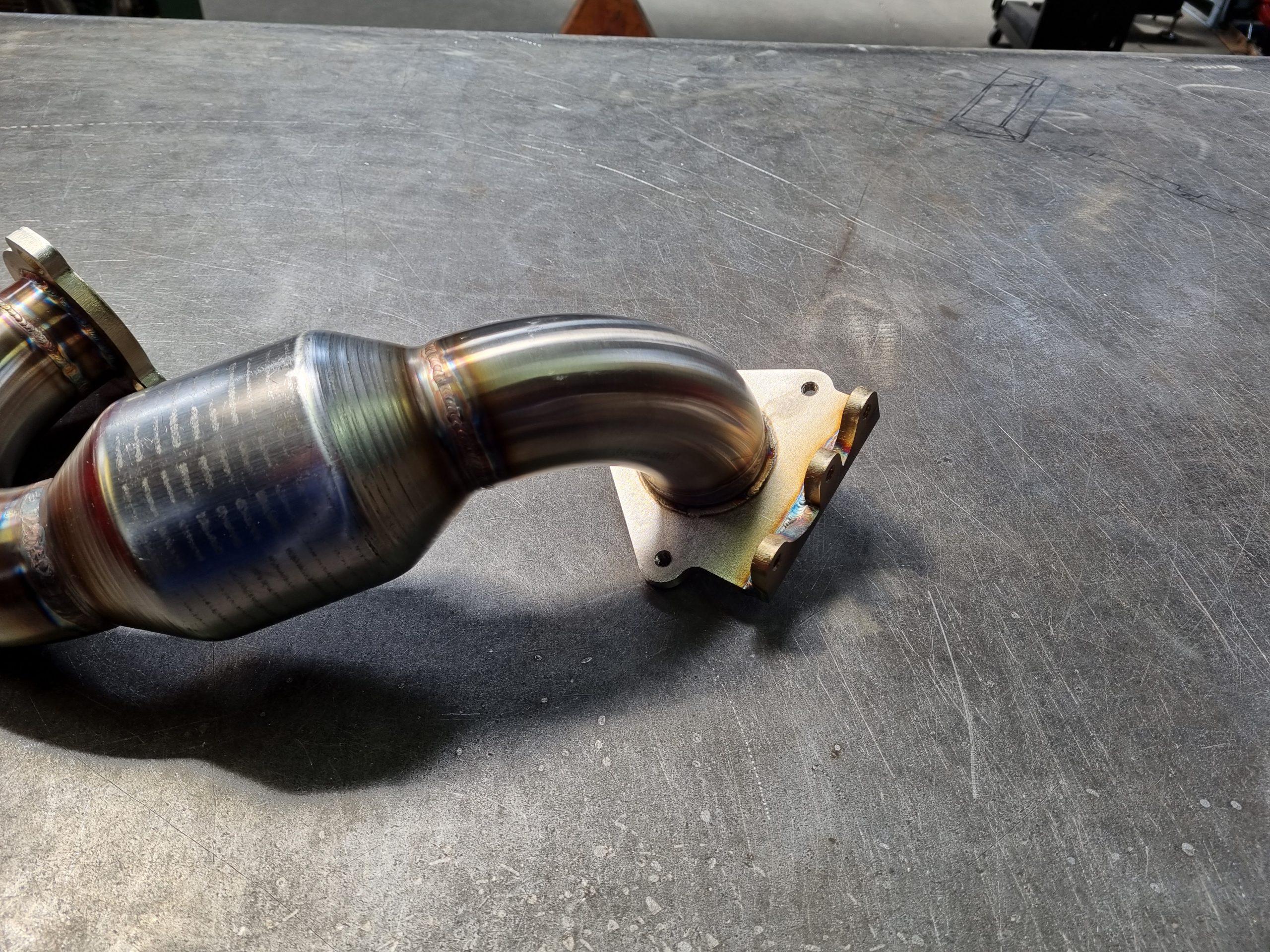 Catalyseur sport 200 Cellules 63.5mm Mégane 2 DCI 175CV – Image 2