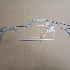 décoration silhouette Porsche 991 GT3